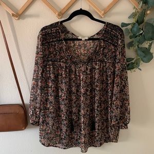 Multi colored blouse